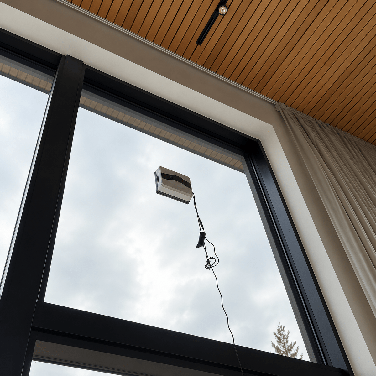 Professional Window cleaning robot HESTER M3 PRO Extra Clean with AI navigation & Corner Cleaning for Windows, Mirrors & Tiles - Hester