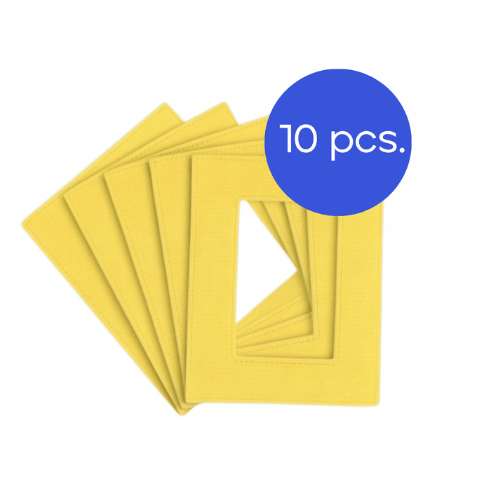 HESTER M3 cleaning cloths, 10 pcs. (yellow) - Hester