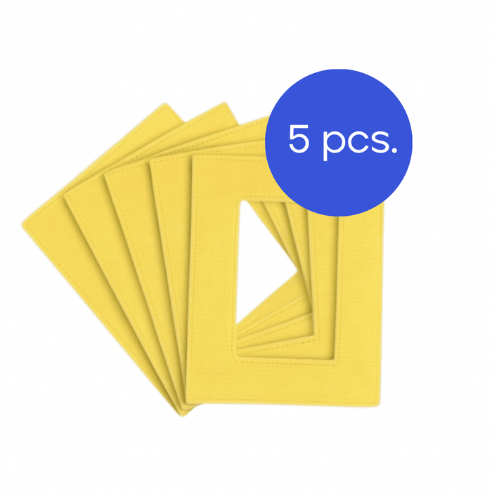 HESTER M3 cleaning cloths, 5 pcs. (yellow) - Hester
