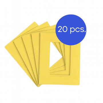 HESTER M3 cleaning cloths, 20 pcs. (yellow) - Hester